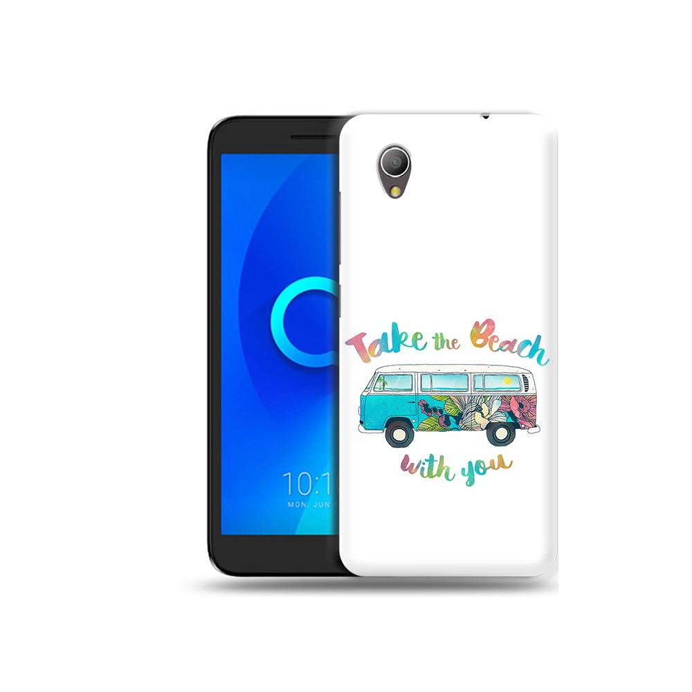 

Чехол MyPads Tocco для Alcatel 1 Хиппи автобус (PT227134.658.190), Прозрачный, Tocco