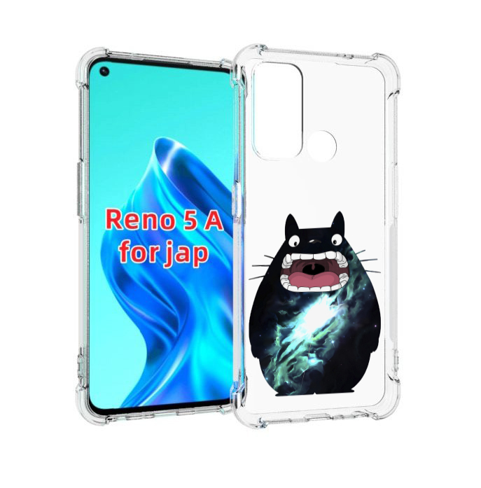 

Чехол MyPads тоторо для Oppo Reno 5A, Прозрачный, Tocco