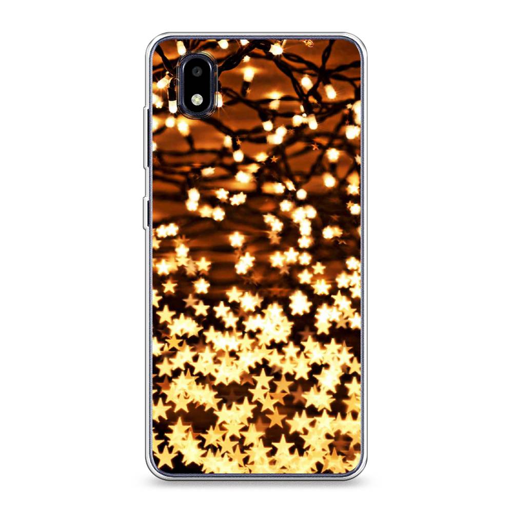 

Чехол для ZTE Blade A3 (2020) "Новогодняя гирлянда", Золотистый, 133650-5