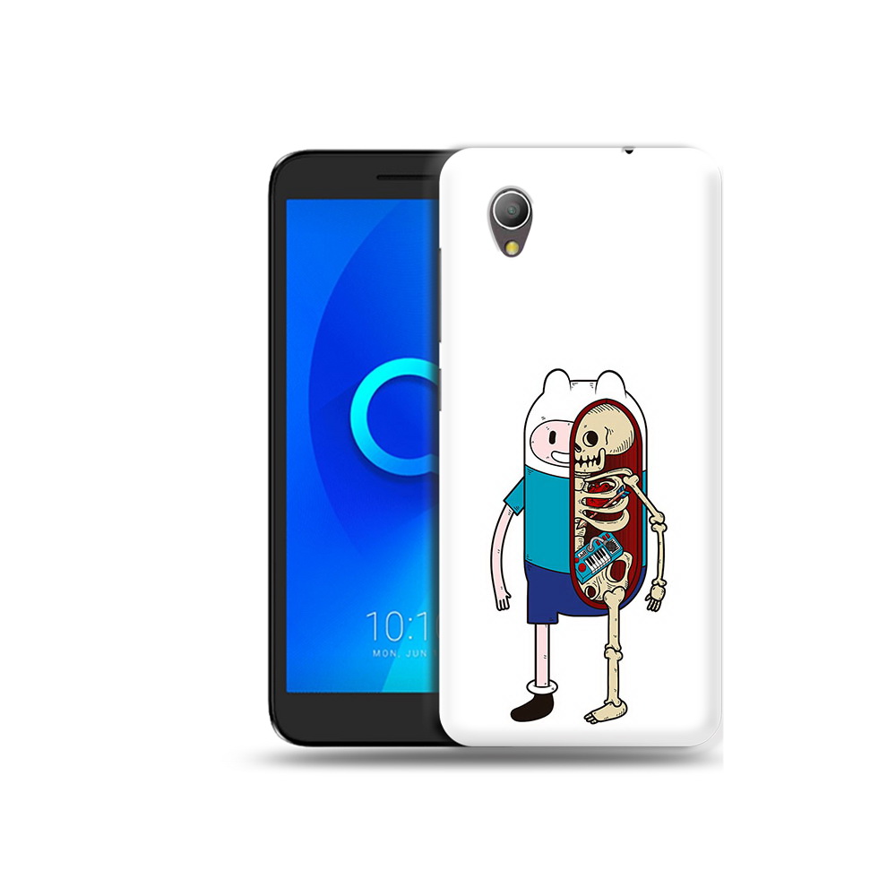 

Чехол MyPads Tocco для Alcatel 1 Финн скелет (PT227134.658.187), Прозрачный, Tocco