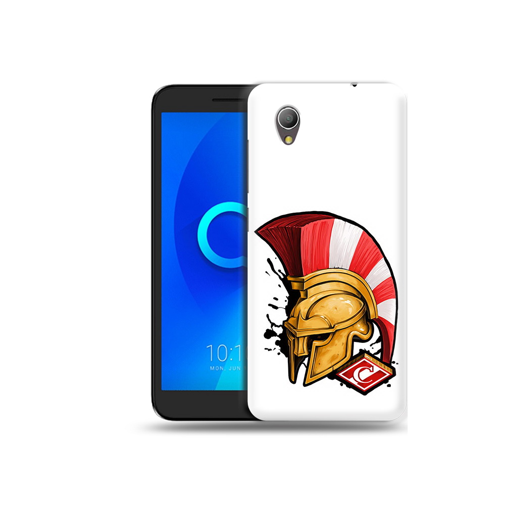 

Чехол MyPads Tocco для Alcatel 1 ФК спартак шлем (PT227134.658.185), Прозрачный, Tocco