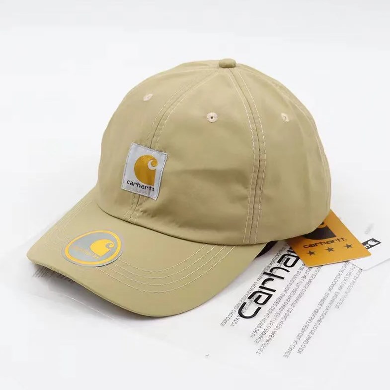 Бейсболка унисекс Carhartt WIP Stan Реплика бежевая, р. 56-59