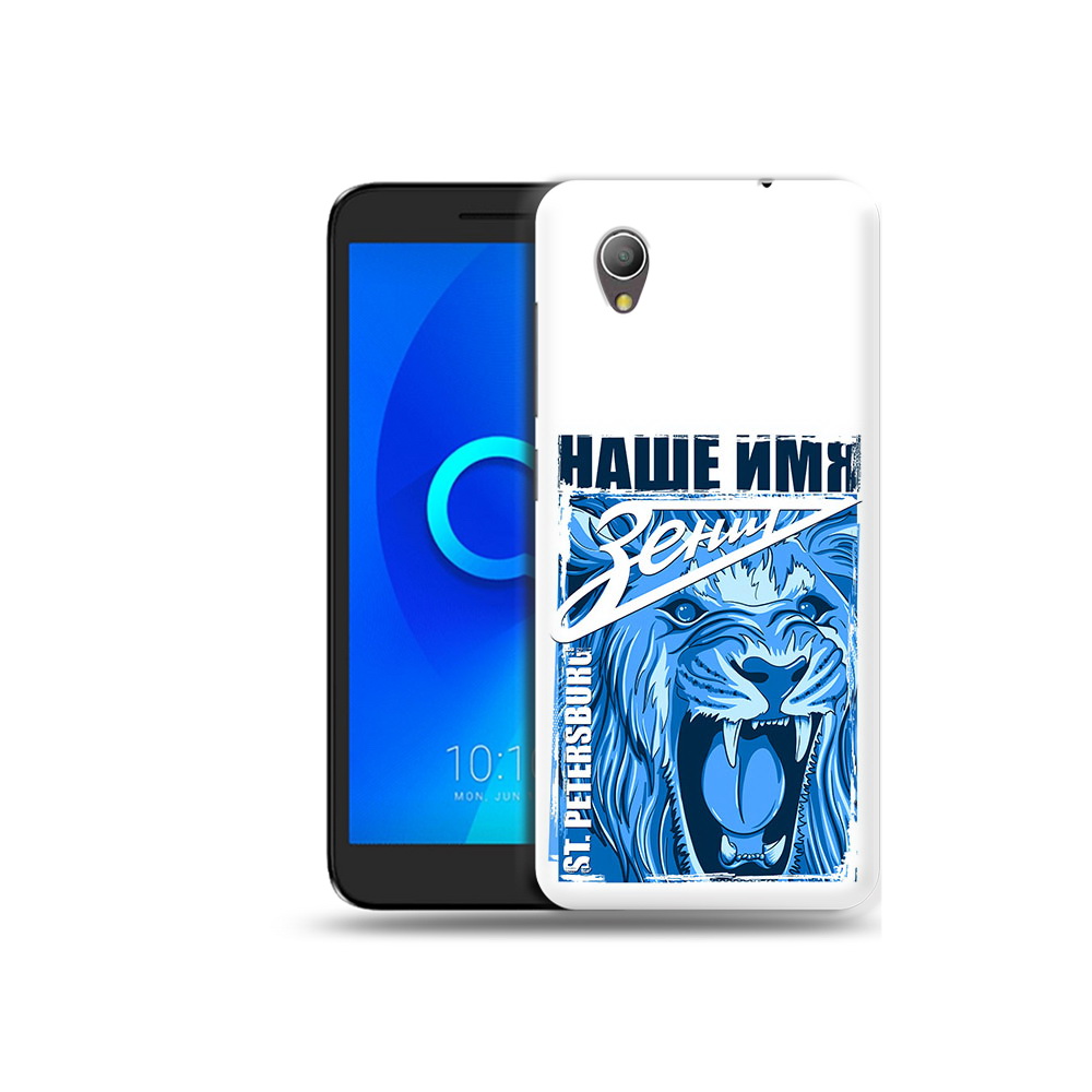 

Чехол MyPads Tocco для Alcatel 1 ФК наше имя зенит (PT227134.658.183), Прозрачный, Tocco