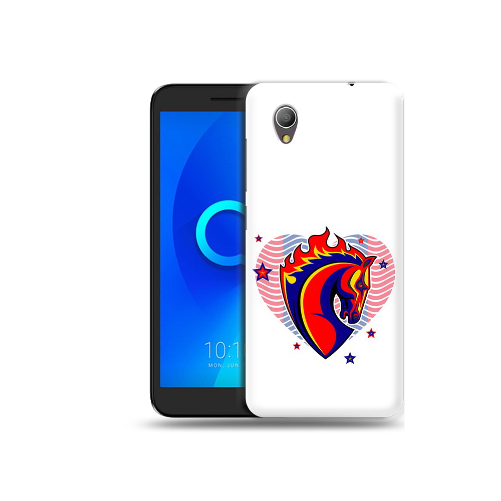 

Чехол MyPads Tocco для Alcatel 1 ФК ЦСЛ Лошадь (PT227134.658.180), Прозрачный, Tocco