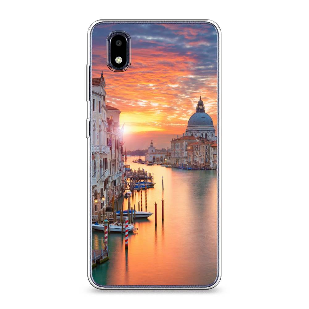 

Чехол для ZTE Blade A3 (2020) "Восход 11", Розовый;оранжевый, 133650-2