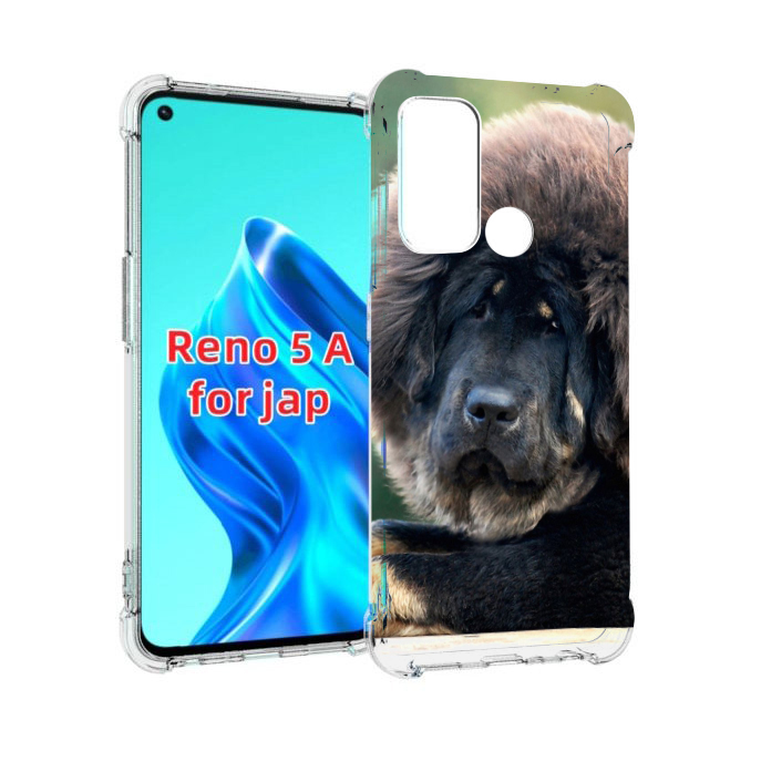

Чехол MyPads тибетскии мастиф для Oppo Reno 5A, Прозрачный, Tocco