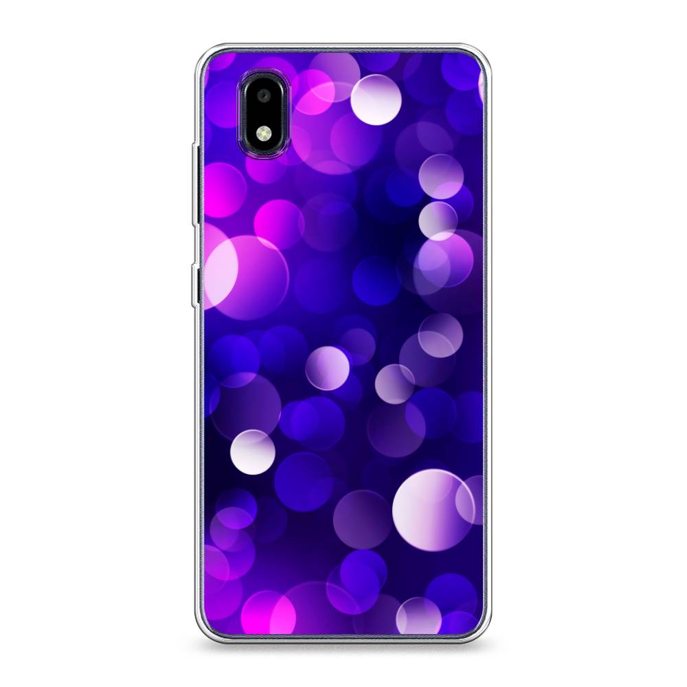 

Чехол для ZTE Blade A3 (2020) "Абстракция 27", Фиолетовый, 133650-3