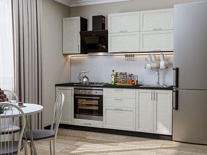 

Кухонный гарнитур Vivat Сканди-01 Cappuccino Softwood