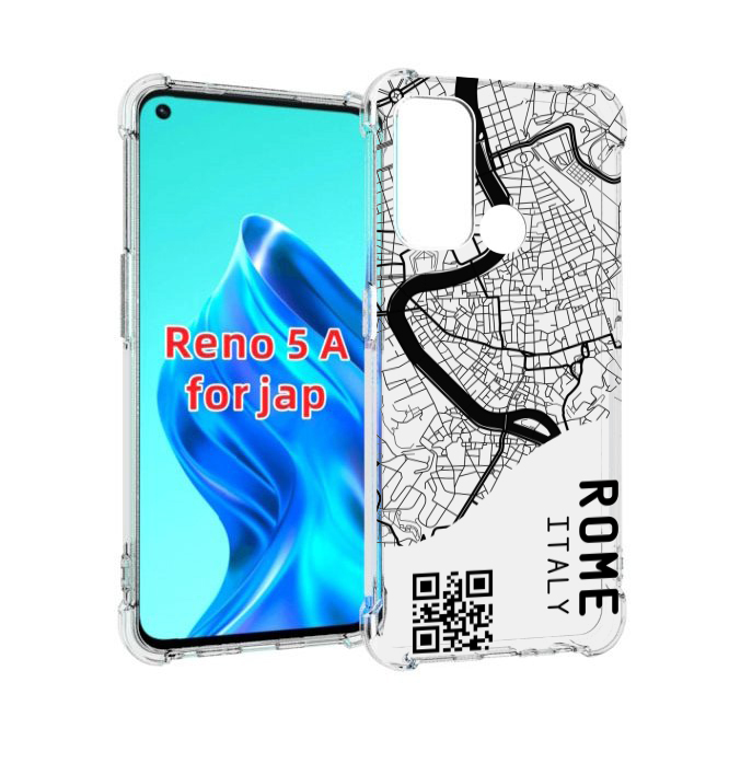 

Чехол MyPads схема-рим для Oppo Reno 5A, Прозрачный, Tocco