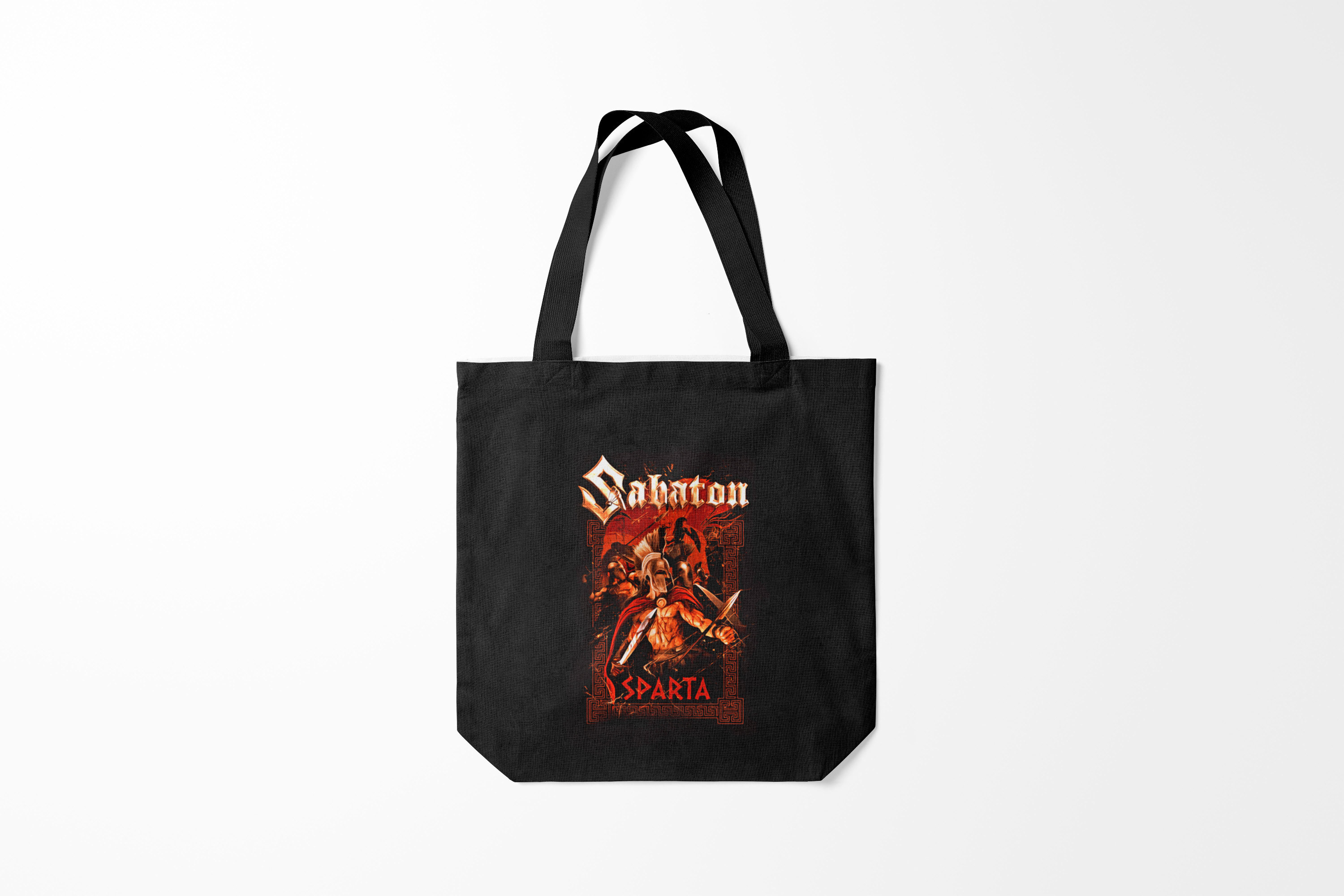 

Сумка шoппер унисекс Burnettie Sabaton Sparta, черный, Sabaton Sparta