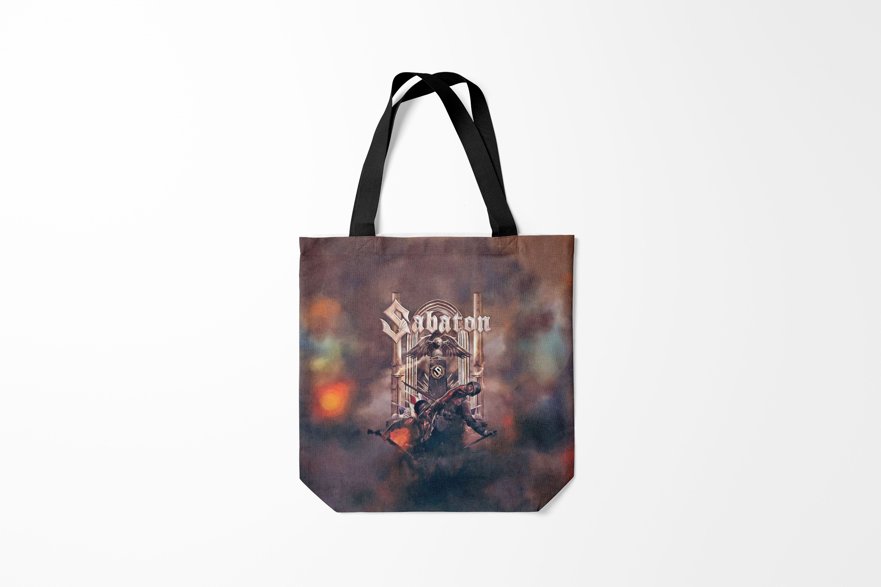 

Сумка шoппер унисекс Burnettie Sabaton War, черный, Sabaton War