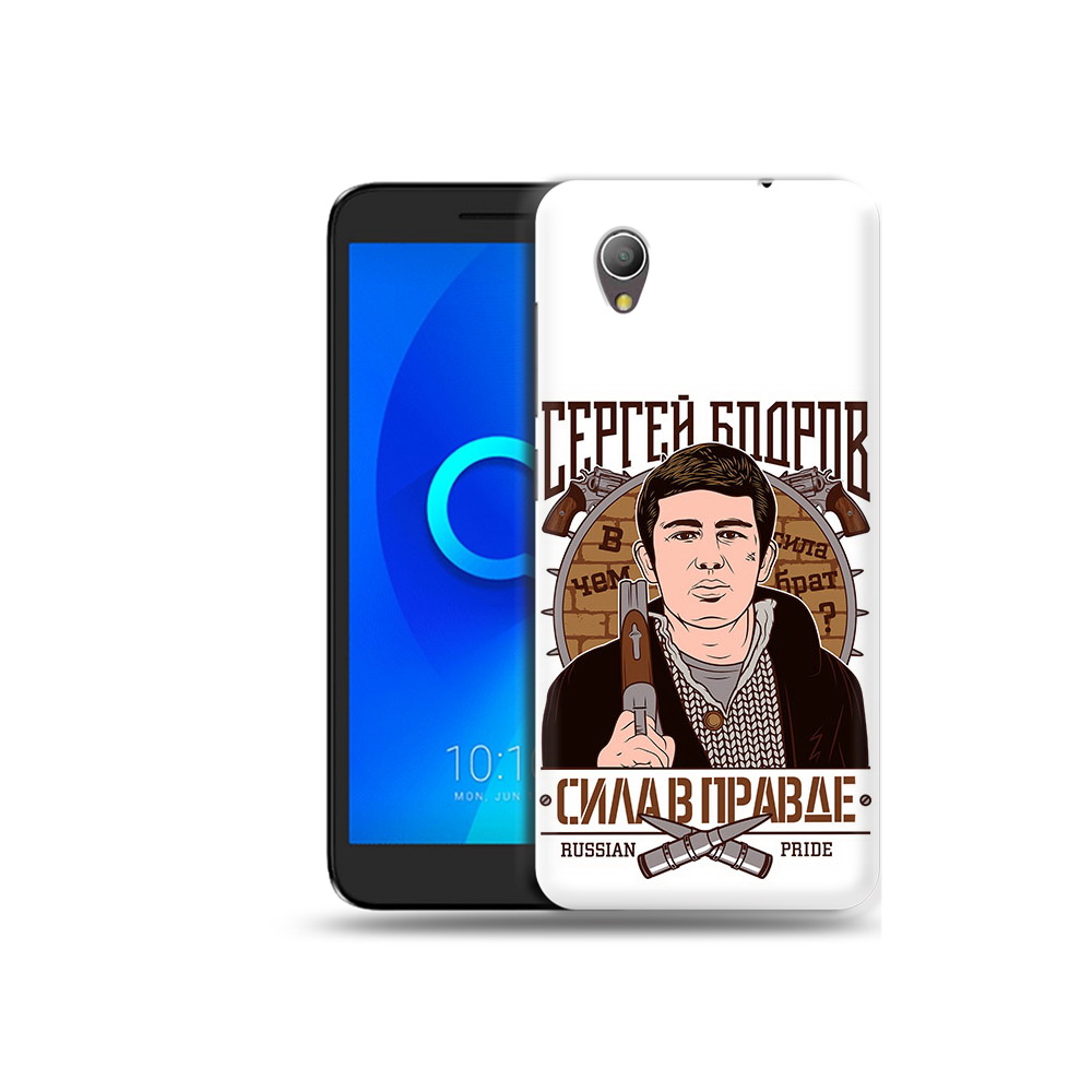 

Чехол MyPads Tocco для Alcatel 1 Сергей Бодров (PT227134.658.155), Прозрачный, Tocco