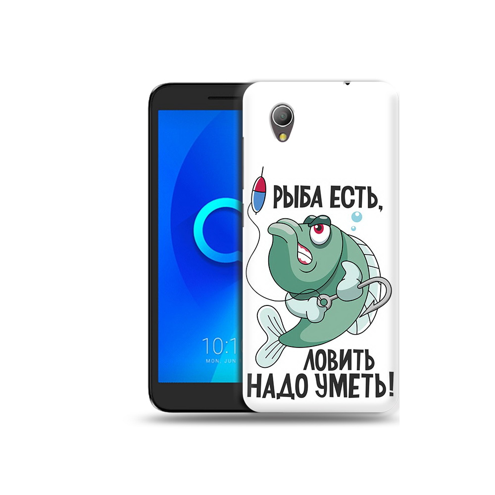 

Чехол MyPads Tocco для Alcatel 1 Рыба есть ,ловить надо уметь (PT227134.658.148), Прозрачный, Tocco