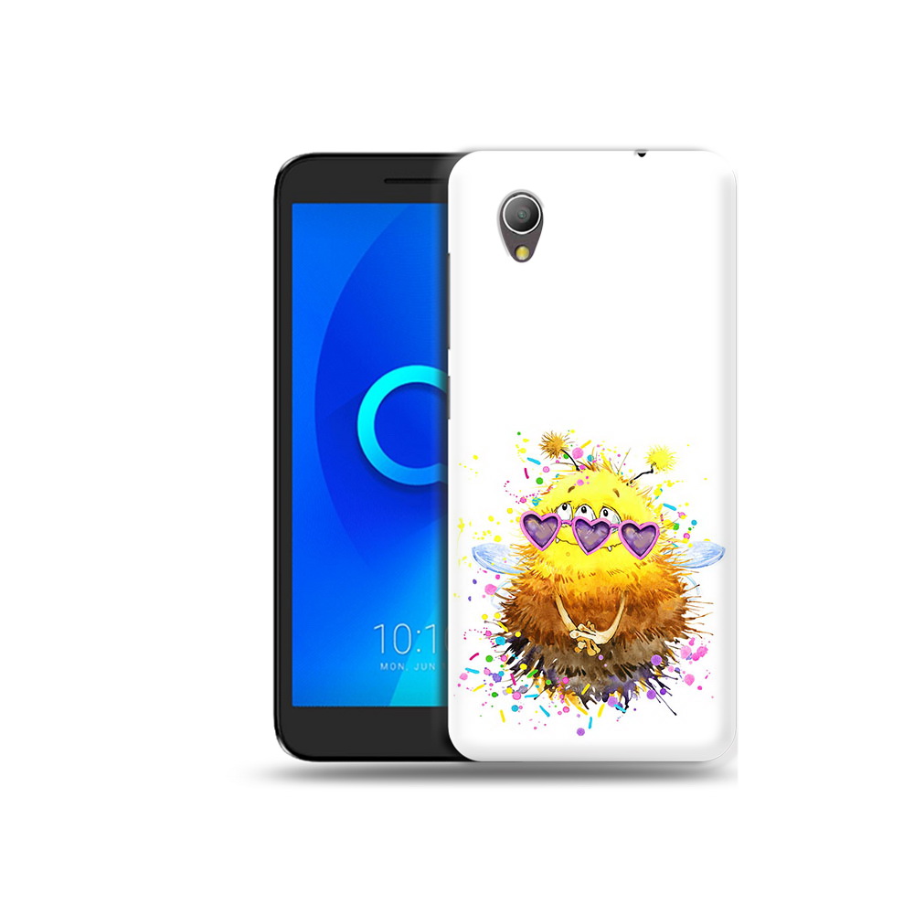 

Чехол MyPads Tocco для Alcatel 1 Пушитый шмель (PT227134.658.143), Прозрачный, Tocco