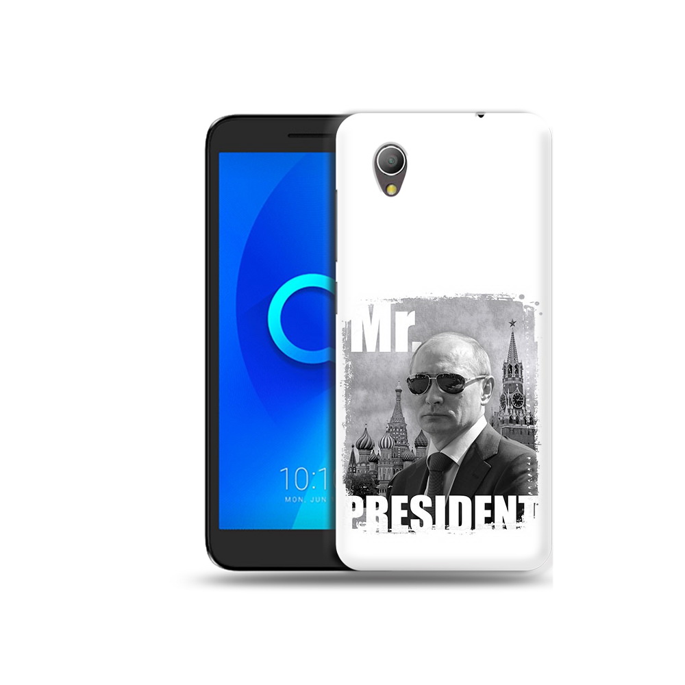 

Чехол MyPads Tocco для Alcatel 1 Путин (PT227134.658.141), Прозрачный, Tocco