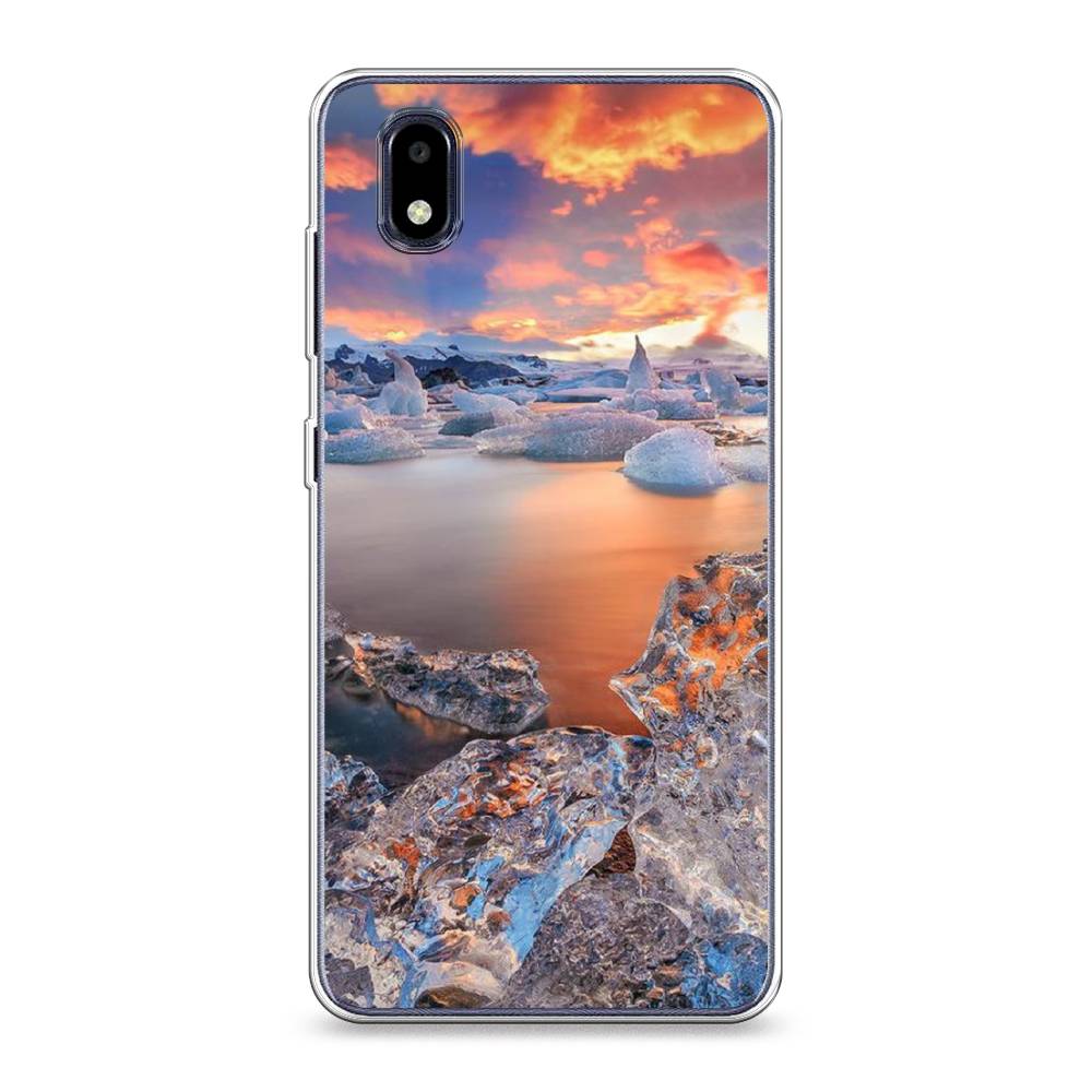 фото Чехол для zte blade a3 (2020) "ледники" case place