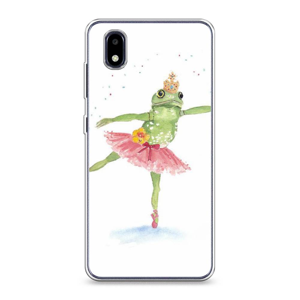 

Чехол для ZTE Blade A3 (2020) "Лягушка-балерина", Зеленый, 133650-4