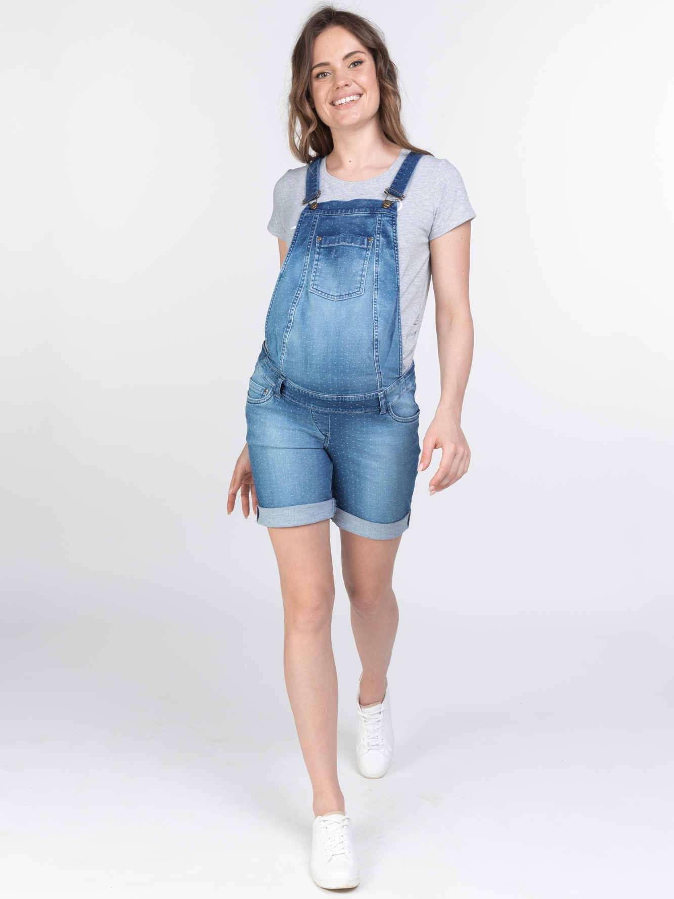 

Комбинезон для беременных женский Mama's fantasy 08791R DS691 синий S, 08791R DS691