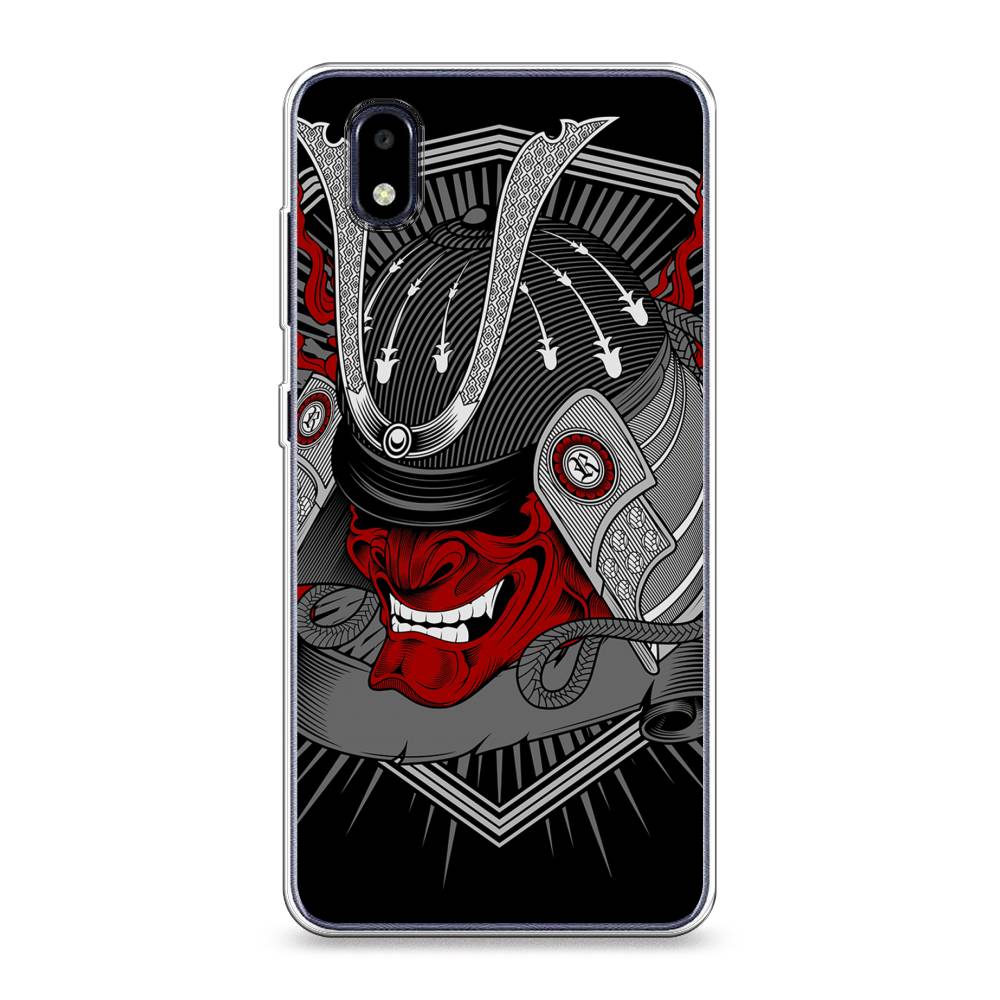 

Чехол для ZTE Blade A3 (2020) "Красная маска самурая", Белый;красный;черный, 133650-4