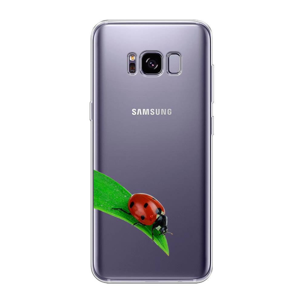 

Чехол Awog на Samsung Galaxy S8 + "На счастье", Белый;красный;зеленый, 24850-1
