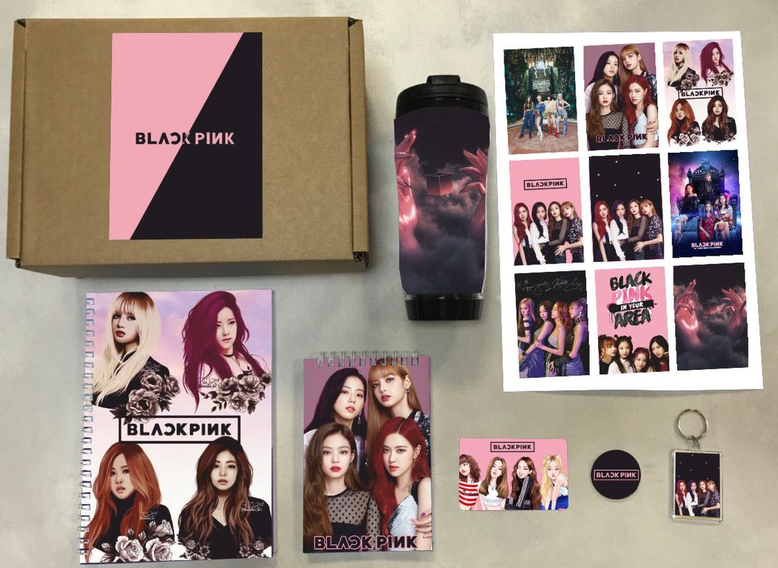 

Бокс с подарком БлэкПинк, Blackpink BР0005, 7 предметов