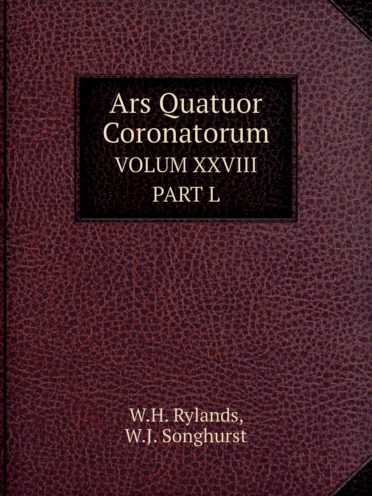 

Ars Quatuor Coronatorum
