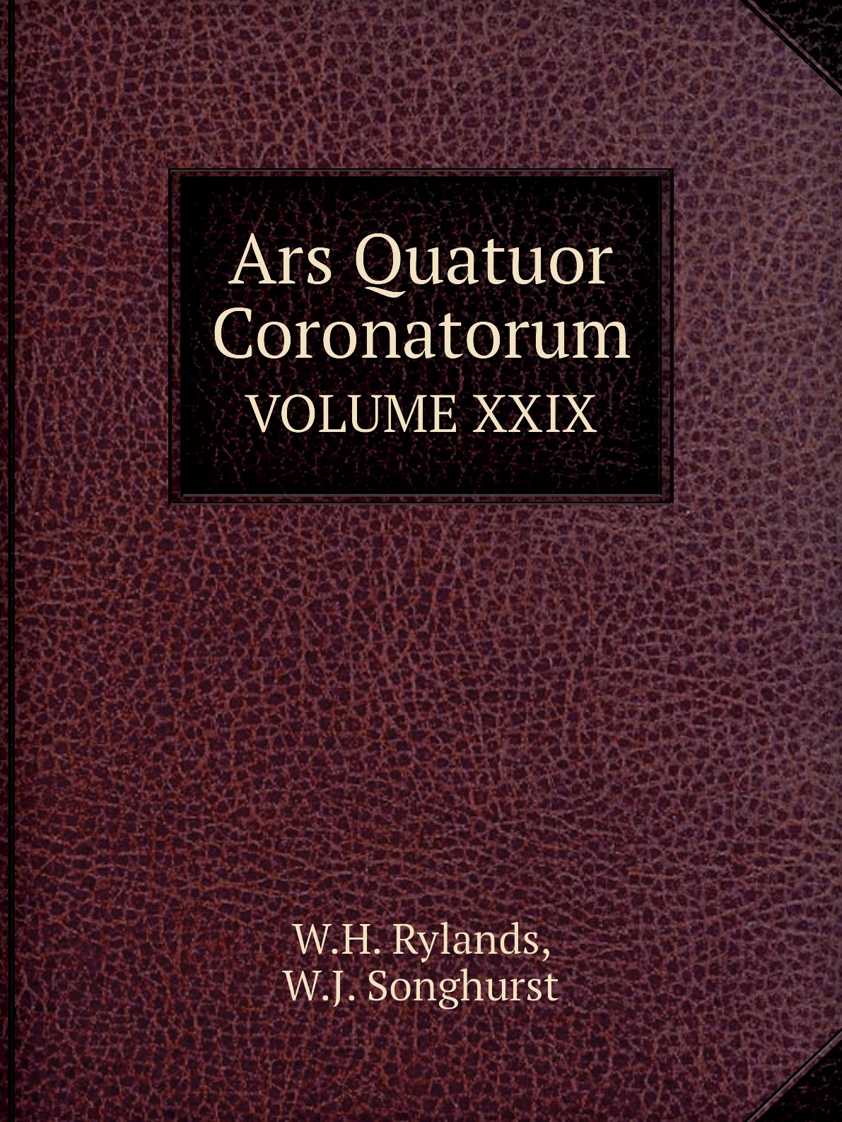 

Ars Quatuor Coronatorum