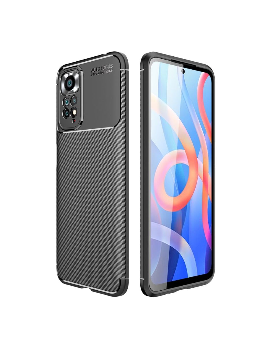 

Силиконовый чехол Beetle на Xiaomi Redmi Note 11/11S Черный