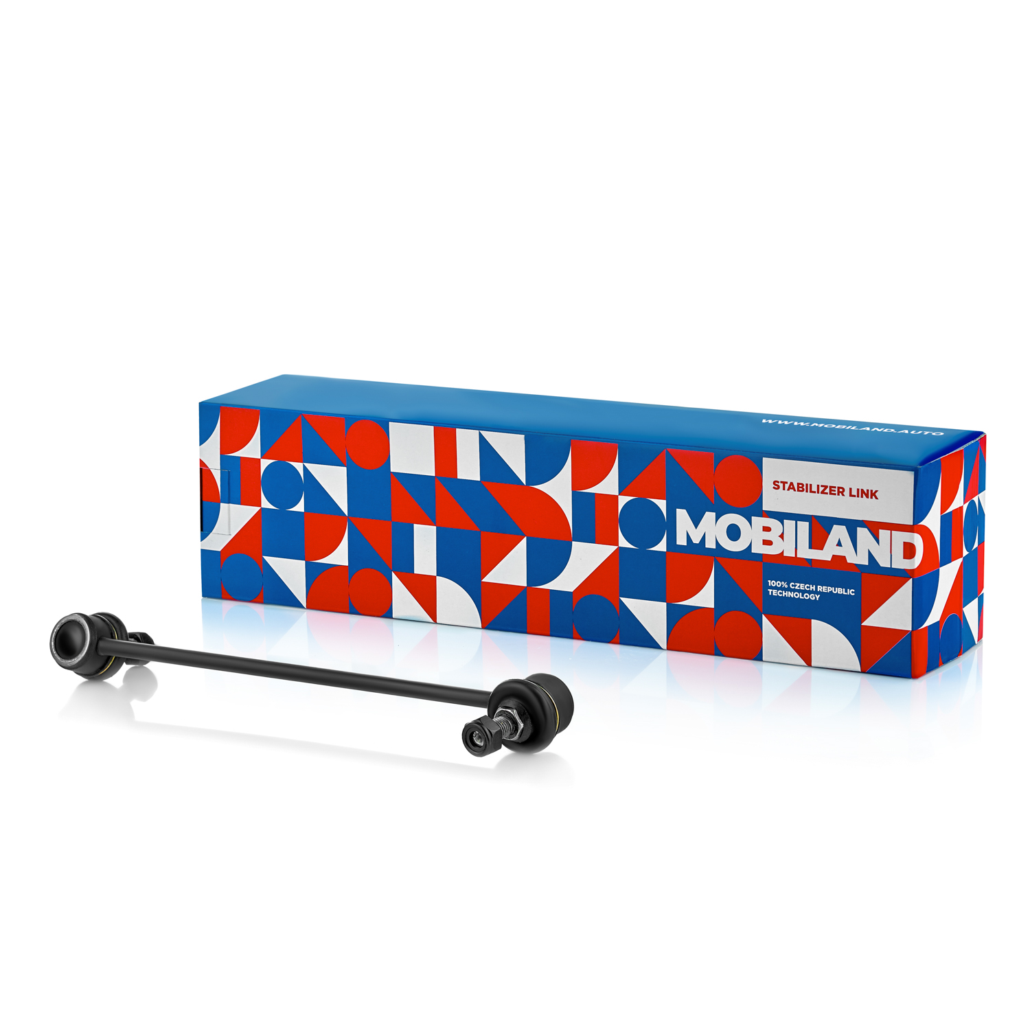 фото Mobiland '127113780 стойка стабилизатора переднего левая для а/м chevrolet lacetti (j200)