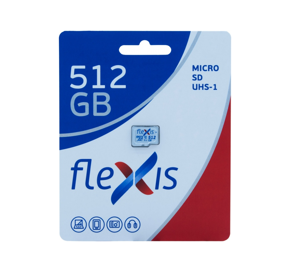

Флешка FLEXIS 512 ГБ White (0305-1380)