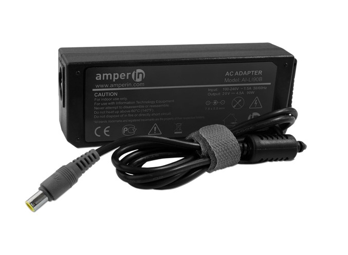 Зарядное устройство Amperin AI-LI90B для ноутбука Lenovo 20V 4.5A 8pin (90 Вт)