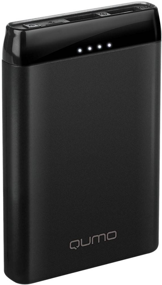 

Внешний аккумулятор Qumo PowerAid P5000 5000mAh черный, PowerAid P5000