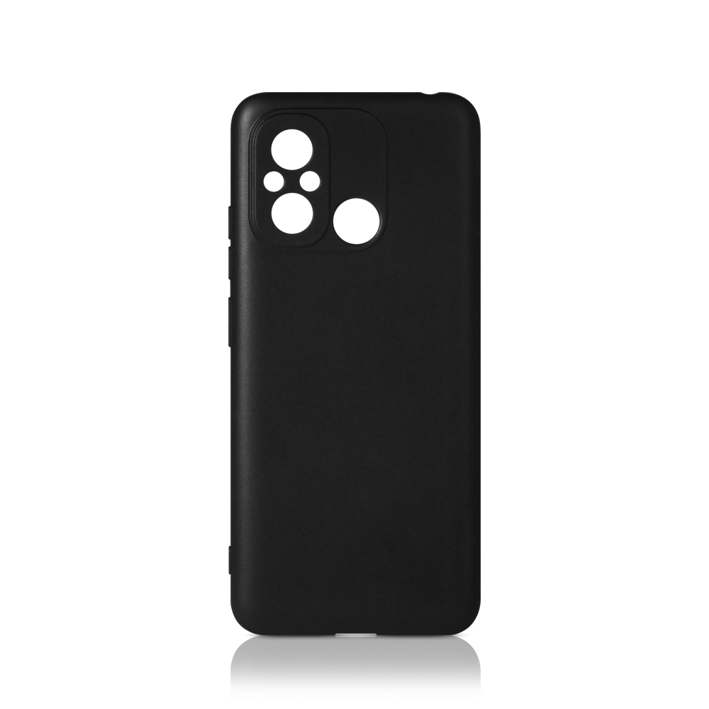 

Чехол DF для Xiaomi Redmi 12C/Poco C55 Silicone Black xiCase-79, xiCase-79