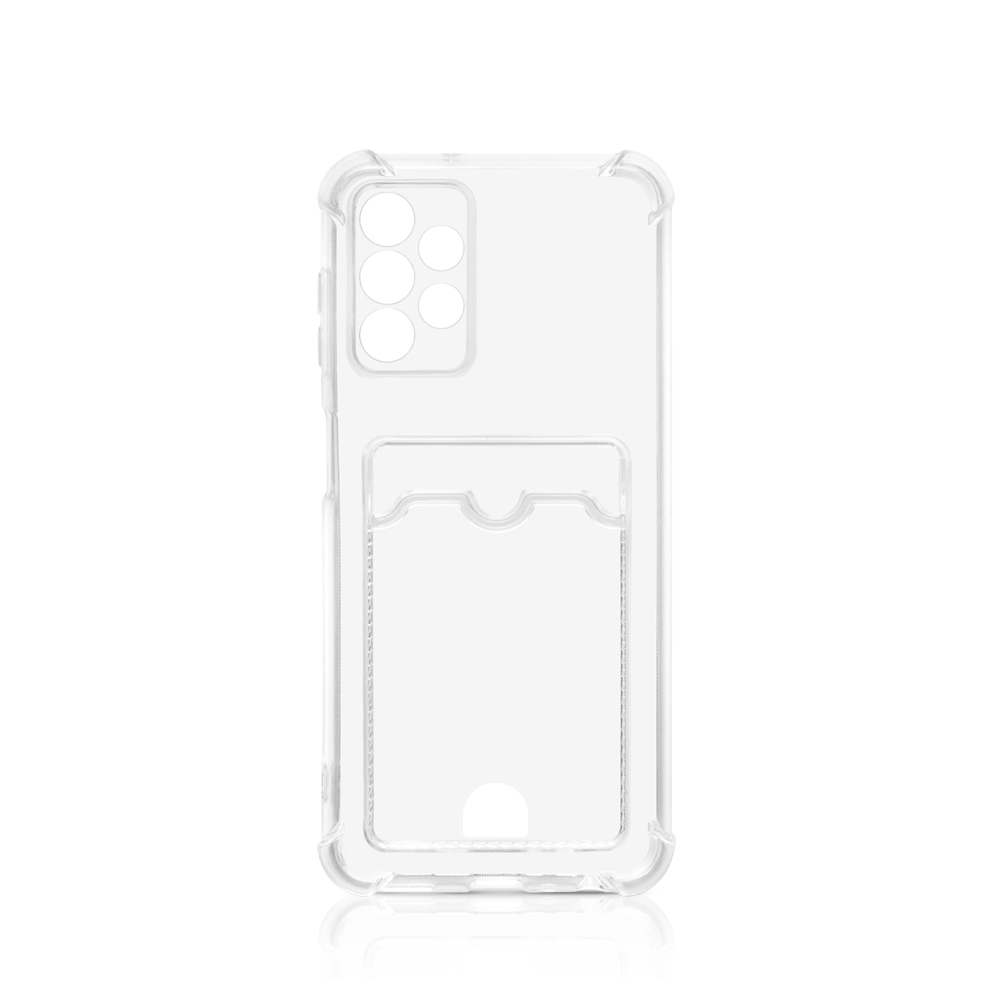 

Чехол DF для Samsung Galaxy A13 Silicone с отделением для карты sCardCase-02, Прозрачный, sCardCase-02