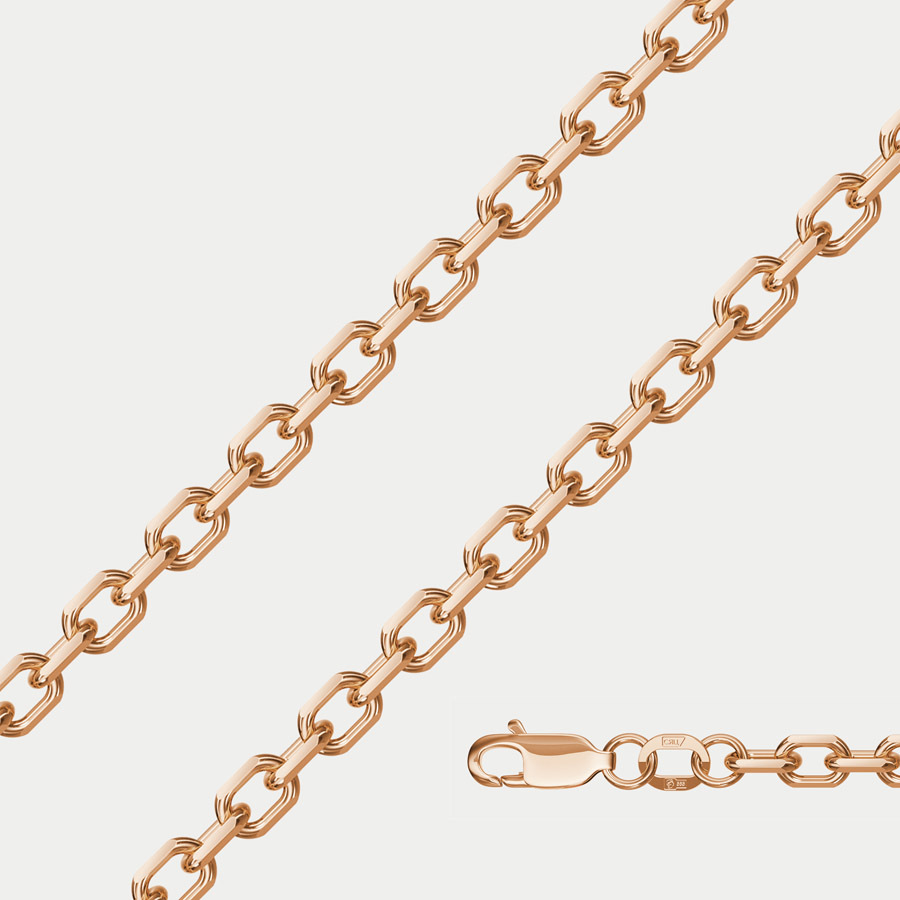 

Цепочка из золота 55 см GOLD CENTER НЦ 12-206ПГ 1.00, НЦ 12-206ПГ 1.00
