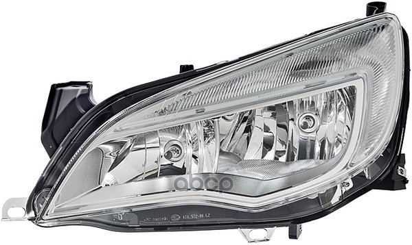 

Блокфара Лев.Opel Astra J 2009 Hella Pagid/Behr 1Eg010011611