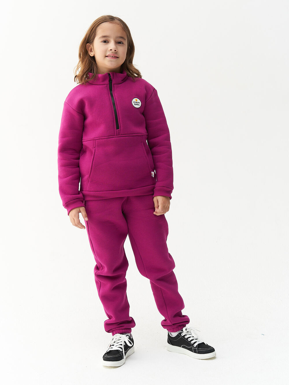 

Брюки детские Prime Baby PBB01105PUR41, бордовый, 140, PBB01105PUR41