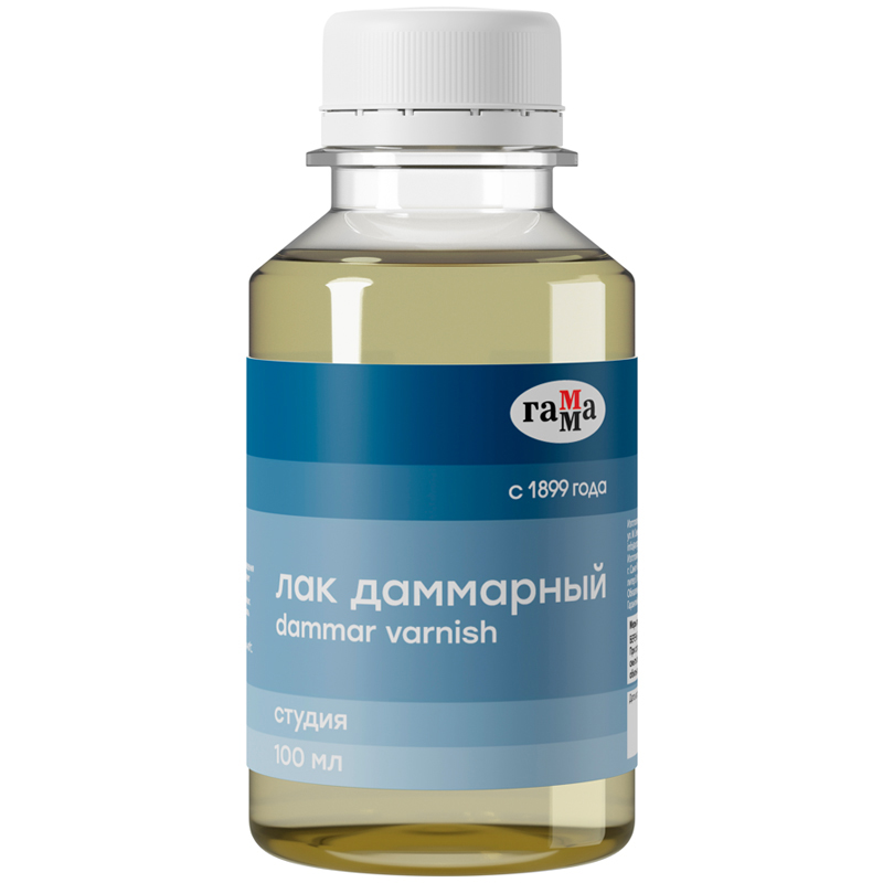 

Лак даммарный Гамма Студия, 100мл, Прозрачный