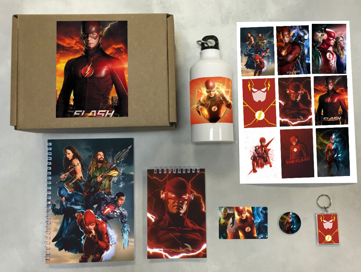 

Бокс с подарком Флэш, The Flash TF0006, 7 предметов