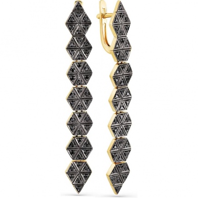 

Серьги из белого золота с 88 бриллиантами Master Brilliant 2-107-637-48, 2-107-637-48