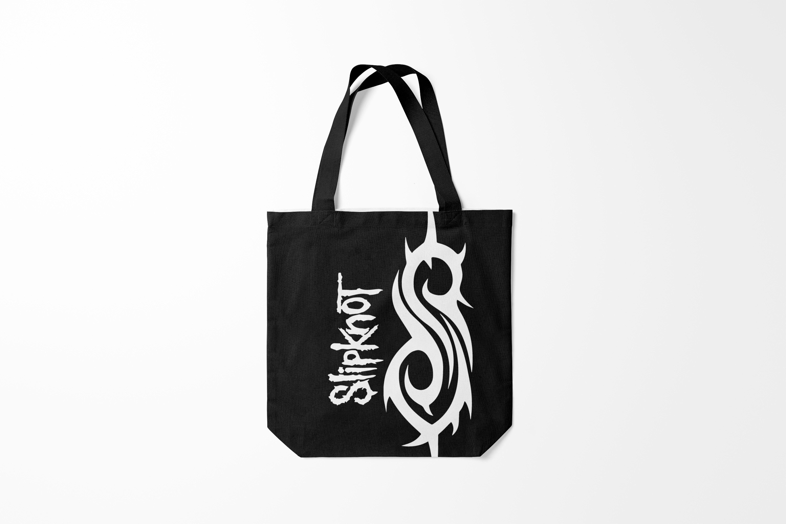 

Сумка шoппер унисекс Burnettie Slipknot 6, черный, Slipknot 6