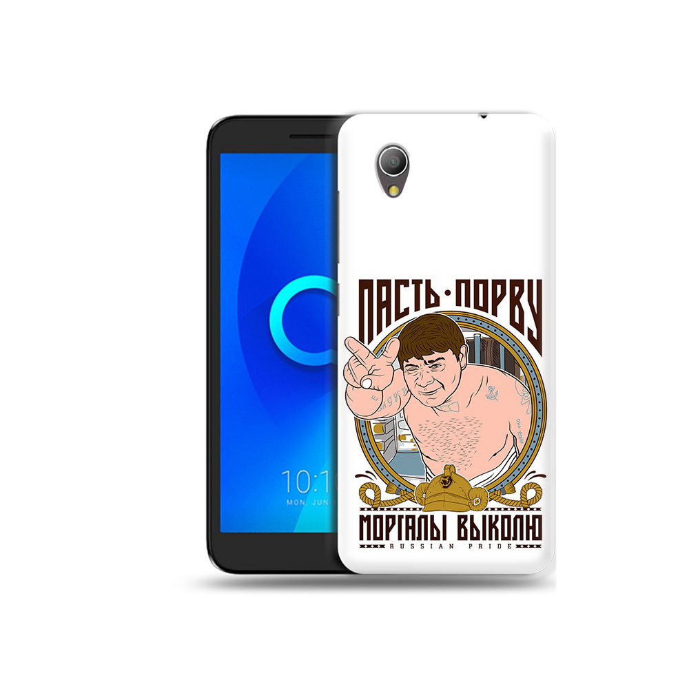

Чехол MyPads Tocco для Alcatel 1 Пасть порву (PT227134.658.131), Прозрачный, Tocco
