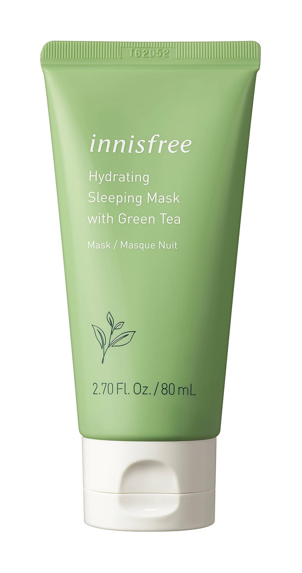 

Маска для лица Innisfree Hydrating Sleeping Mask with Green Tea ночная увлажняющая, 80 мл