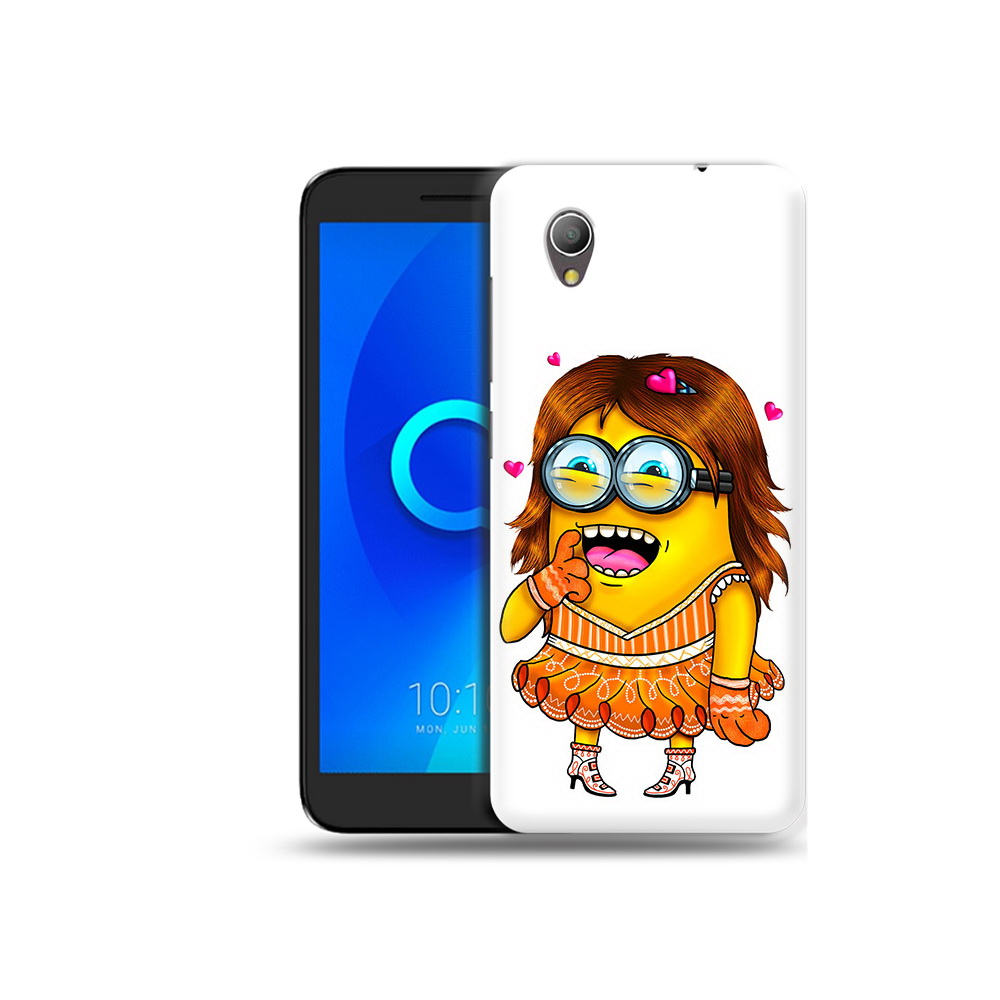 

Чехол MyPads Tocco для Alcatel 1 Миньон девочка (PT227134.658.116), Прозрачный, Tocco