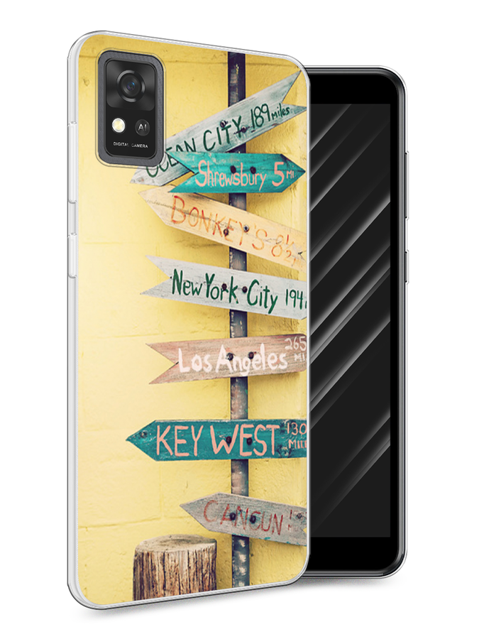 Чехол Awog на ZTE Blade A31 / ЗТЕ Блэйд A31 