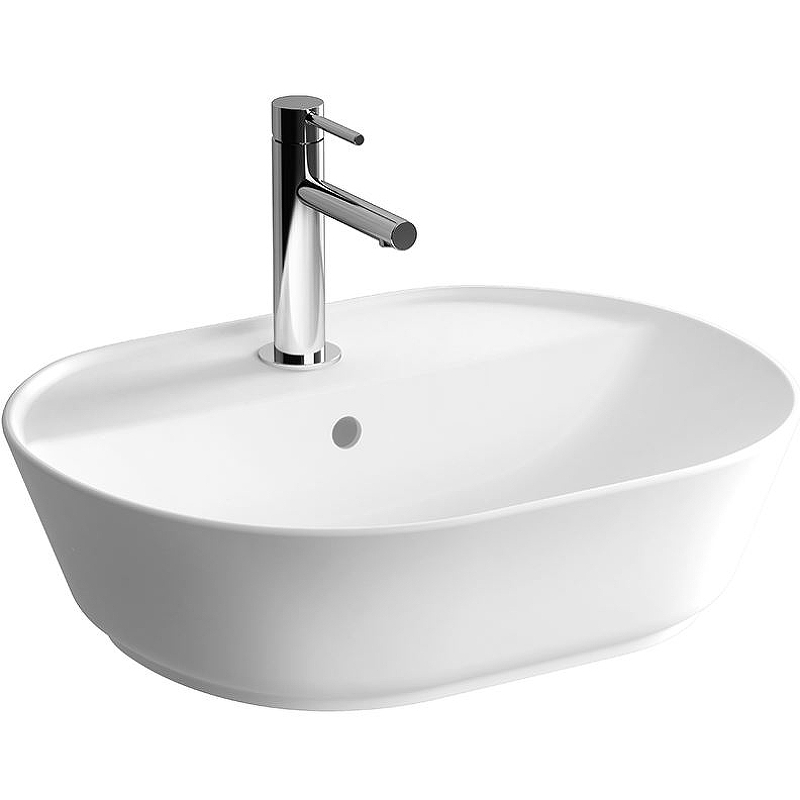 раковина vitra s50 53 см 5339b003 0012 Раковина-чаша Vitra Geo 55 7428B003-0001 Белая