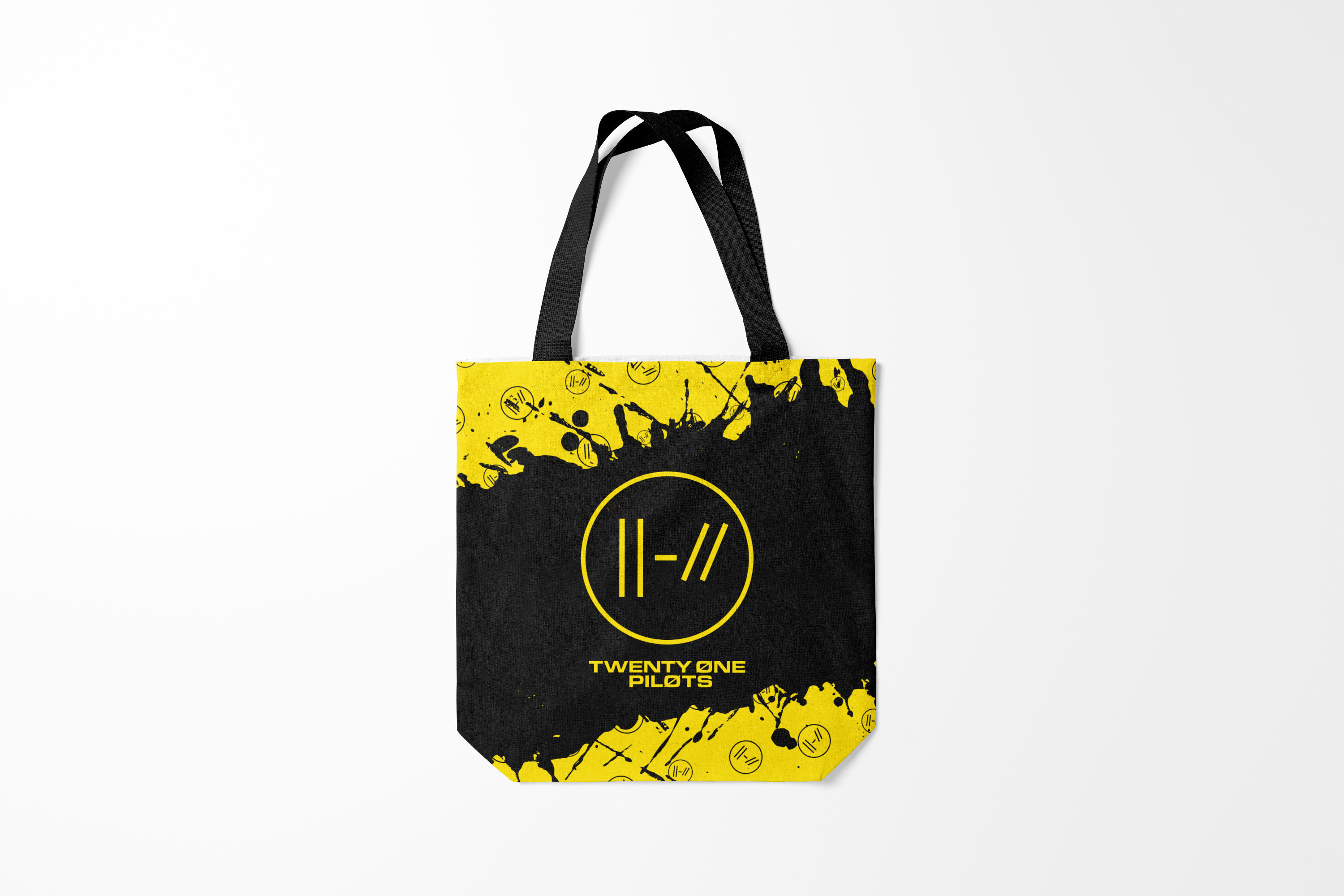 

Сумка шoппер унисекс Burnettie Twenty one pilots 21, черный, Twenty one pilots 21
