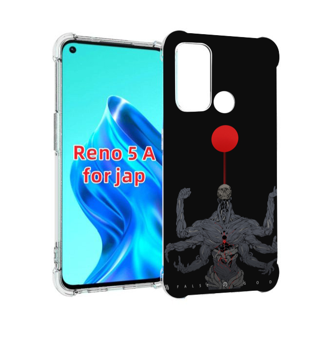 

Чехол MyPads скелет-с-6-руками для Oppo Reno 5A, Прозрачный, Tocco