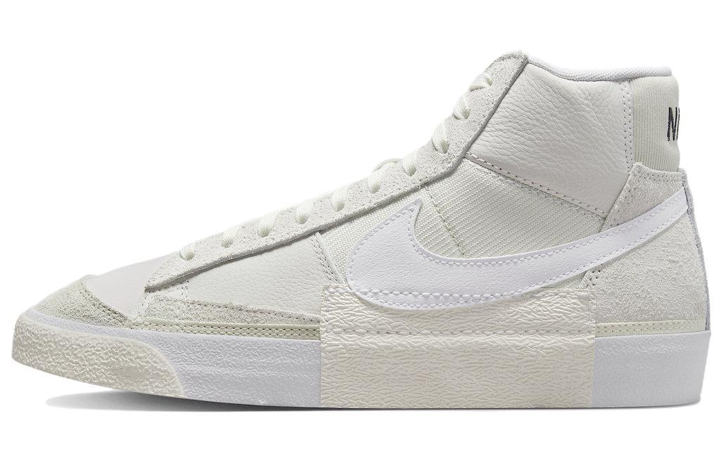 

Кеды унисекс Nike Blazer Pro Light Bone белые 44.5 EU, Белый, Blazer Pro Light Bone