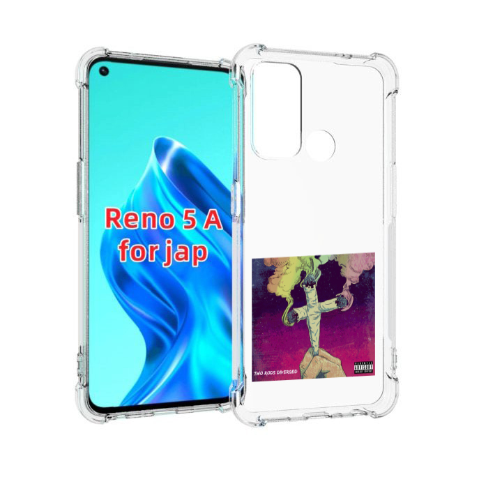 

Чехол MyPads сигаретный крест для Oppo Reno 5A, Прозрачный, Tocco